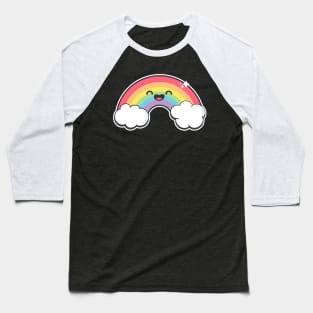 Kawaii Rainbow Baseball T-Shirt